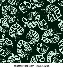 Monstera pattern