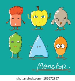 Monsters Character Mascots