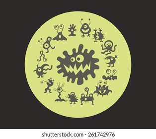 Monsters in the full moon