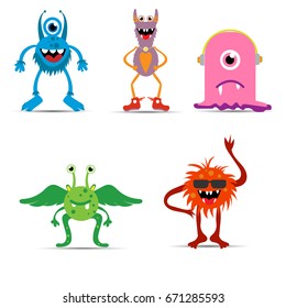 monsters isolated