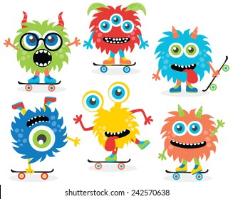 Monsters on skates