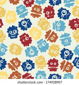 Monsters seamless