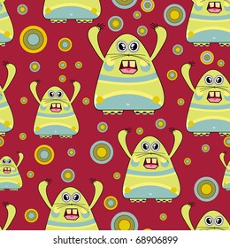 Monsters seamless