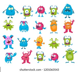 monsters set vector