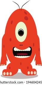 Monsters vector illustration, can be used in children's books, children's products and more