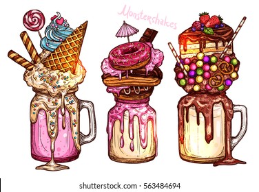 Ice Cream Monster Images Stock Photos Vectors Shutterstock