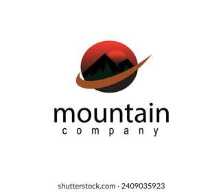 Mondfarbenlogodesign-Vorlage