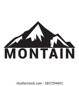 Montain logo icon  vector template.