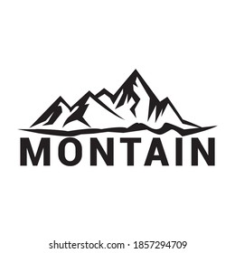 Montain Logo Icon  Vector Template.