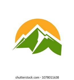 Montain Logo Template