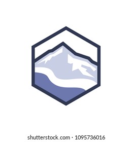 montain logo template