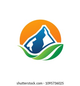 montain logo template