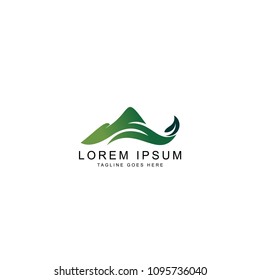 Montain Logo Template