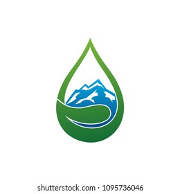 montain logo template