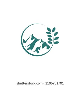 montain logo template