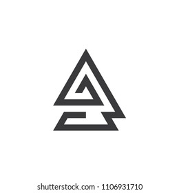 montain logo template
