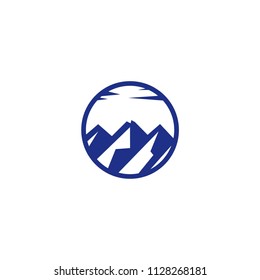 montain logo template