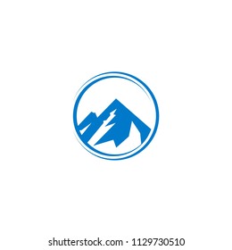 montain logo template