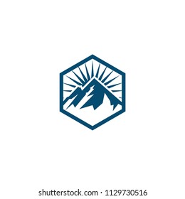 Montain Logo Template