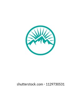 montain logo template
