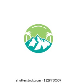 montain logo template