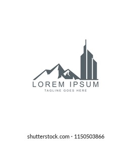 montain logo template