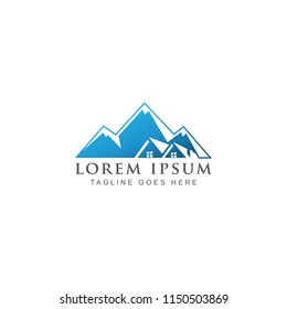 Montain Logo Template