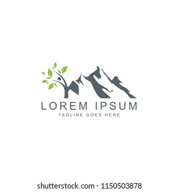 montain logo template