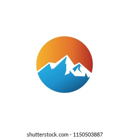 Montain Logo Template