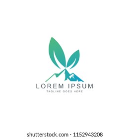 montain logo template