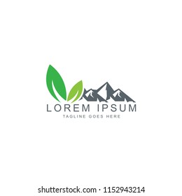 montain logo template