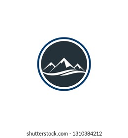 montain logo template