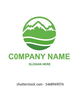Montain logo,adventure logo.simple vector logo