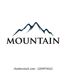 Montains Logos Desain