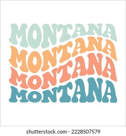 Montana Montana Montana eps design