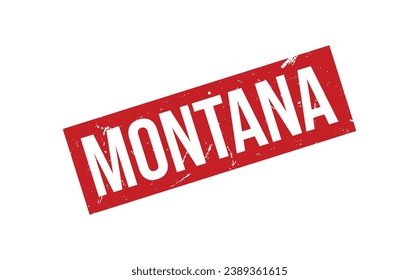 Montana Rubber Stamp Seal Vector