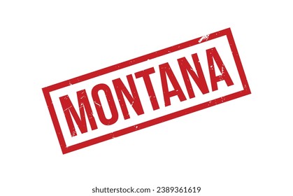 Montana Rubber Stamp Seal Vector