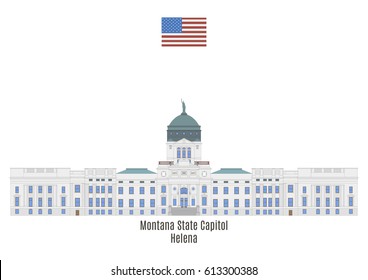 Montana State Capitol in Helena, United States of America