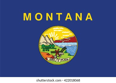 Montana State Flag
