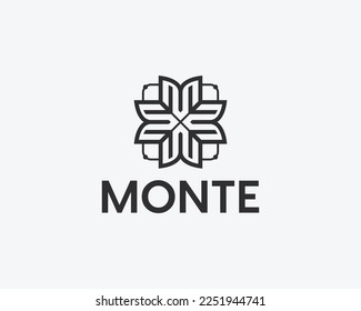 Monte M Simple Vectro Logo