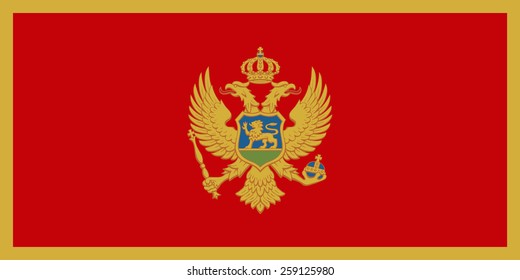 Montenegro flag