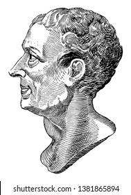 Montesquieu, 1689-1755, He Was A French Lawyer And Political Philosopher, Vintage Line Drawing Or Engraving Illustration