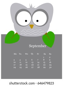 month calendar 2018