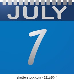 month day of the calendar