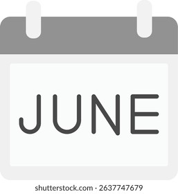 Month Icon Symbol Art Sign