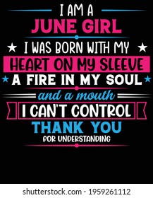 I am a month name girl I was born with my heart on my sleeve