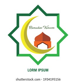 Month of Ramadan vector illustration