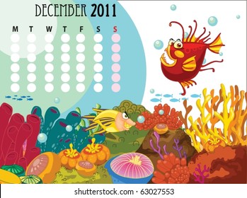 Month of the year calendar