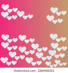 Monther's day hearts background pink.For monther's day banner,etc.