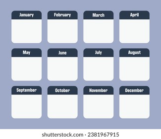 monthly budget planner, blank sticky note template